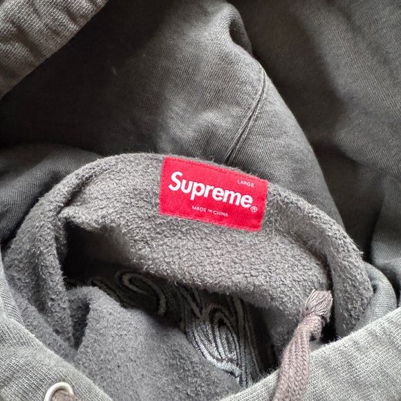 DS Supreme Dragon Overdyed Hooded Sweatshirt - Picture 9 of 10